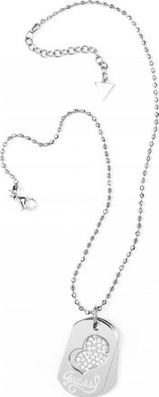 Guess Womens USN80907 Ladies Necklace - Silver - One Size