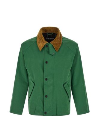 Barbour Green Shirt Collar Jacket