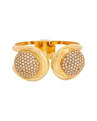 Oscar De La Renta Oscar De La Renta Pave Hinged Bracelet