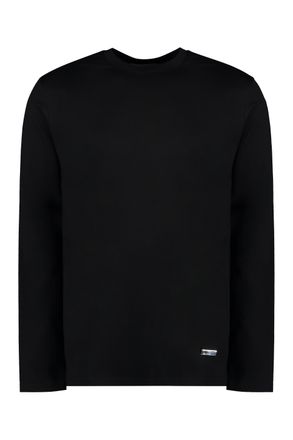 Jil Sander Zwarte Katoenen T-shirt