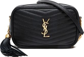 Saint Laurent Borsa a spalla Lou mini 2020 - Nero