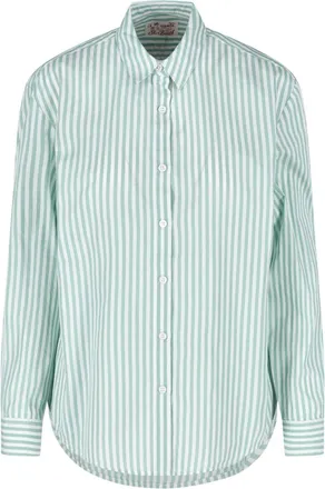 MC2 Saint Barth Vertical Stripe Button-Up Shirt
