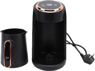 OEM Cafetera Turca, 300 Ml, Gran Capacidad, Experiencia De Preparaci&oacute;n &Oacute;ptima, Cafetera Turca Visible Para Preparar Bebidas Calientes (600 W, 4 Tazas)