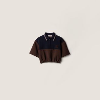 Miu Miu Milano rib knit top