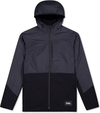 Mons Royale Offgrid Merino Fleece Wind Jacket Windjacke für Herren | schwarz