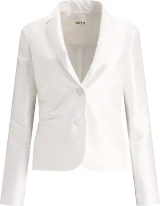 F.it F.It Satin Single Breasted Blazer