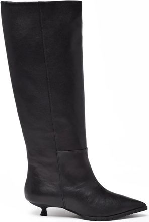 Fratelli Russo Black Leather Boots