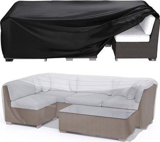 No Brand Funda Protectora Para Muebles De Jard&iacute;n, Fundas Para Muebles De Jard&iacute;n, Funda Protectora, Funda Impermeable, Funda Rectangular, Mesa De Patio, 180x120