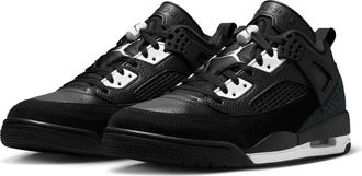Nike Jordan Spizike Low Sneaker in Black/white at Nordstrom, Size 11.5