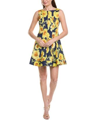 Milly Milly Poppy Sunflower Poplin Mini Dress