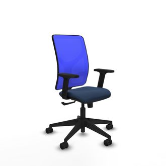 Piqueras y Crespo Silla De Oficina Piqueras Y Crespo Motilla Negro Brazos Ajustables