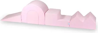 OEM Parque Infantil De Espuma Rosa Empolvado, 5 Piezas