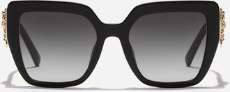 Dolce & Gabbana Devotion Sunglasses - Woman New Arrivals Black Acetate Onesize