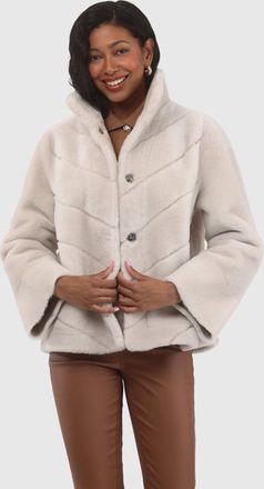 Gorski REVERSIBLE MERINILLO SHEARLNG LAMB JACKET