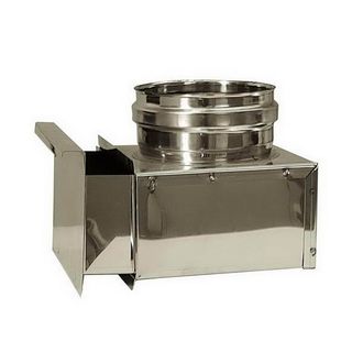 MBM Caja Recolectora De Ceniza Para Chimenea Dn 300