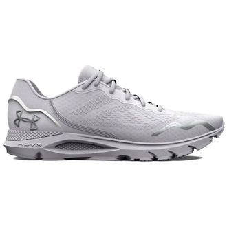 Under Armour Womens Hovr Sonic 6 Shoes In White/metallic Silver