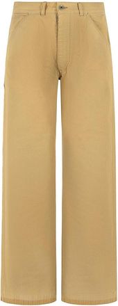 Maison Margiela Beige Cotton Jeans