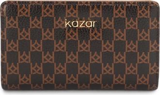 Kazar Adoria Wallet - Dames - Portefeuilles - Bruin - ONE Size - Leer - Accessoires