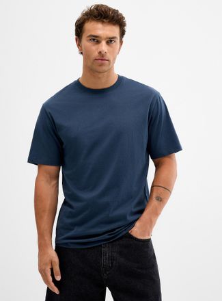 Le 31 Mens 100% organic cotton T-shirt Longline fit