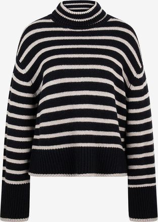 Lisa Yang Pullover mit Stehkragen aus Kaschmir Fleur