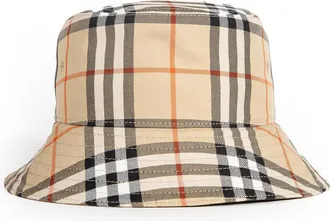 Burberry Checked Bucket Hat