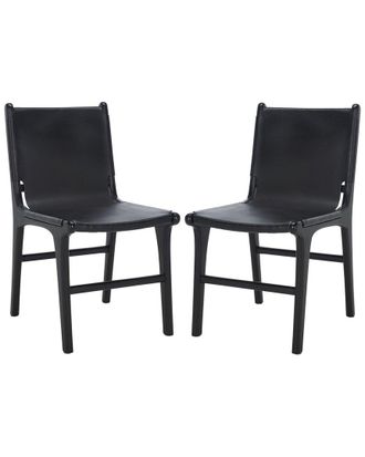 Safavieh Couture Cassaphina Leather Dining Chair