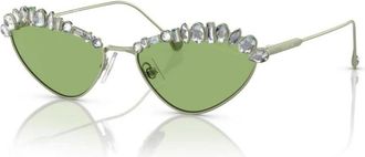 Swarovski Dames, Accessoires, Groen, Maat: 55 MM