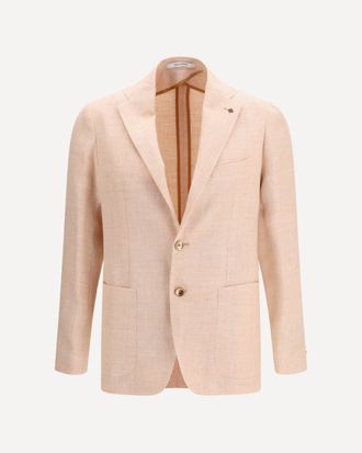 Tagliatore Blazer linen Blazer Male 46