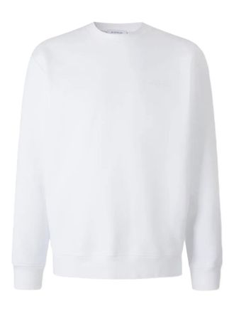 Givenchy logo-patch cotton sweatshirt - White
