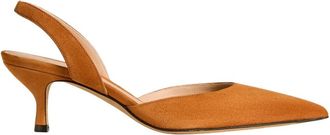 Kiton Suede Pumps - Dames - Pumps - Bruin - 36 EU - Leer - Schoenen