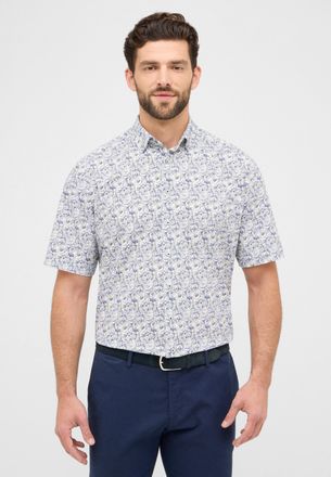 Eterna Kurzarmhemd ETERNA COMFORT FIT, Herren, Gr. XL, US-Gr&ouml;ssen, gr&uuml;n, 100% Baumwolle, normal, Hemden Kurzarmhemd, EASY IRON (b&uuml;gelleicht)