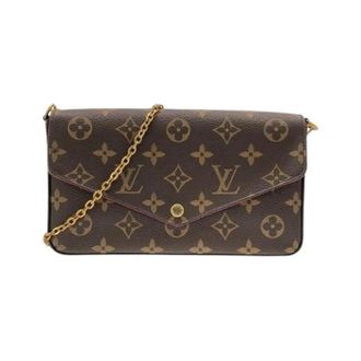 Louis Vuitton Pre-owned Cross Body Bags, female, Brown, Size: ONE SIZE Pre-owned Pochette Felicie Monogram Shoulder Bag