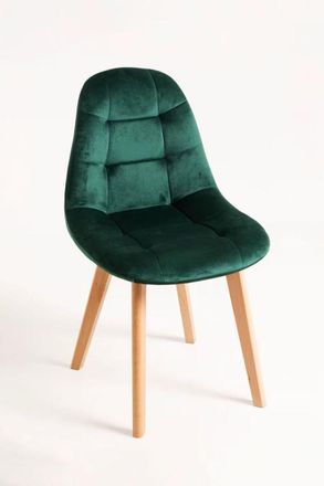 Regalos Miguel Sillas Comedor - Silla Kelen Terciopelo - Verde
