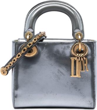 Dior Pre-owned Dior Mini Metallic Patent Lady Dior Ladies 6K8OWDT3XKAI9MRG