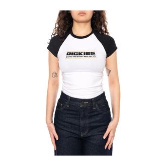 Dickies Mujer, Camisetas, Blanco, Talla: S