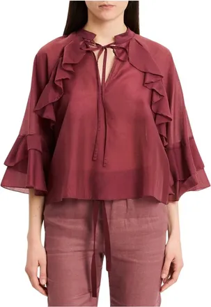 Kaos Mujer, Blusas y Camisas, Marr&oacute;n, Talla: 2XS