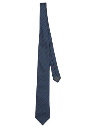 Brunello Cucinelli Silk Tie Ties & Bow Ties Blu-Uomo
