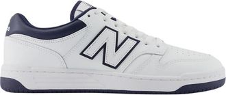 New Balance Leren Veterschoen Rubberen Zool Sneaker - Heren - Sneakers - Wit - 42 1/2 EU - Schoenen