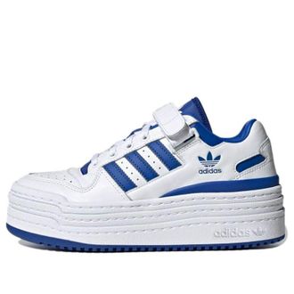 adidas (WMNS) adidas Triple Platforum Low White Royal Blue H05049