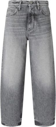 Pinko Estelle Cropped Jeans - Dames - Cropped Jeans - Grijs - W27 - Katoen - Jeans
