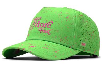 Melin Hydro Odyssey Neon Drip Traditional Hats Slime : XL, Polyester/Spandex