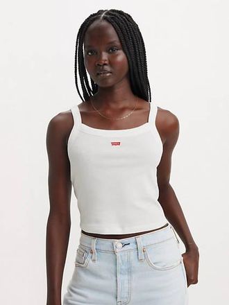 Levi's Essential Sporty Tank Top - Womens - L - White
