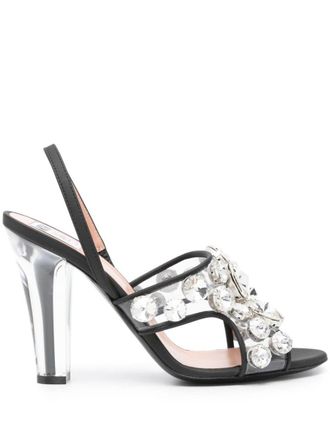シューズ・サンダルその他 MOSCHINO COUTURE Woman High heel shoes Silver MA10576C0LMC5 Moschino Couture Outlet: Heeled sandals woman - Silver