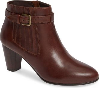 David Tate Opal Bootie in Luggage Leather at Nordstrom, Size 11