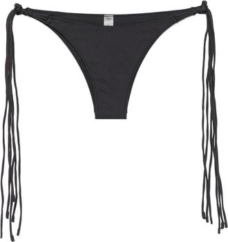 Frankies Bikinis X Jennie Camille Fringe-detail Bikini Bottoms