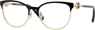 Versace Eyewear frames Enamel Medusa VE 1273 - Dames - Brillen - Zwart - 54 MM - Accessoires