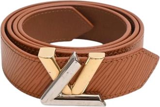 Louis Vuitton Pre-owned Belts, female, Brown, Size: ONE SIZE Pre-owned Twist Belt