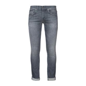 Dondup Skinny Jeans, male, Gray, Size: W32 George Skinny Jeans