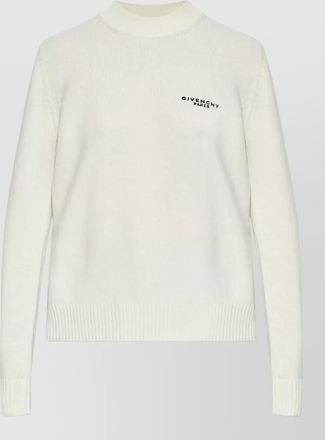 Givenchy knit sweater crew neck long sleeves