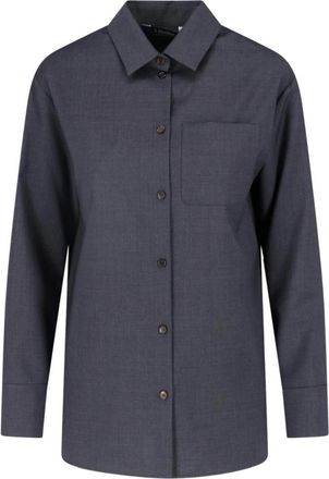 Max Mara Shirts - Dames - Overhemden - Zwart - 2XS - Overhemden